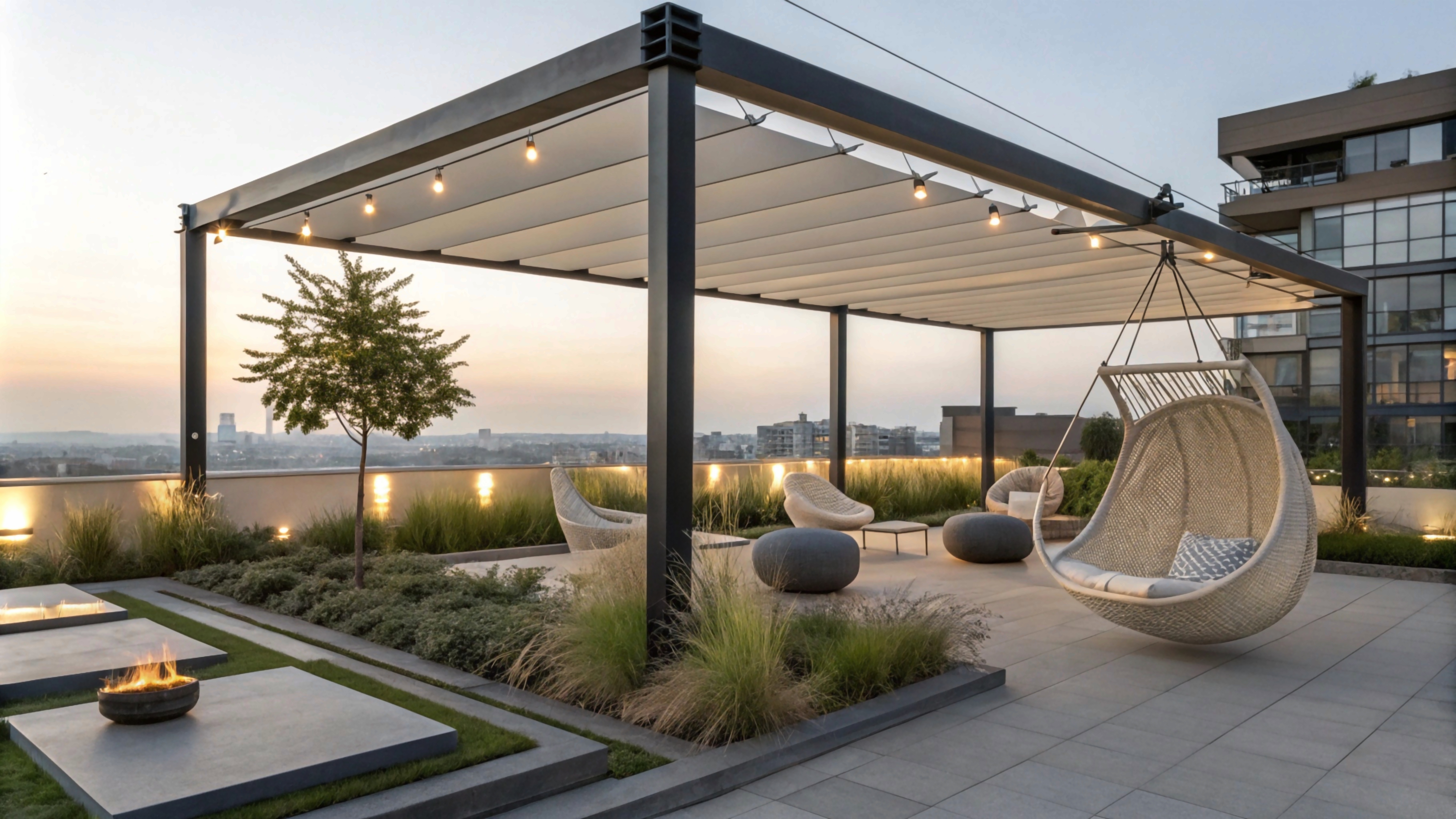 Pergole tente sistemleri - Yiğitsan Alüminyum & Otomasyon